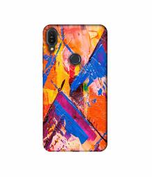 Amazon Brand - Solimo Designer Barfi Shape Multicolor Texture 3D Printed Hard Back Case Mobile Cover for Asus Zenfone Max Pro M1 ZB601KL