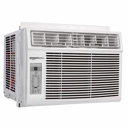 Amazon Basics Window-Mounted Air Conditioner with Remote - Cools 450 Square Feet, 12,000 BTU