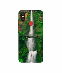 Amazon Brand - Solimo Designer Waterfall 3D Printed Hard Back Case Mobile Cover for Xiaomi Mi A2