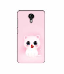 Amazon Brand - Solimo Designer Kitty 3D Printed Hard Back Case Mobile Cover for Micromax Canvas Nitro 4G E455