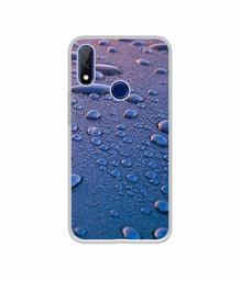 Amazon Brand - Solimo Designer Water Drops UV Printed Soft Back Case Mobile Cover for Gionee F9 Plus