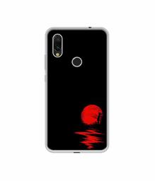 Amazon Brand - Solimo Designer Red Moon UV Printed Soft Back Case Mobile Cover for Mi Redmi Y3