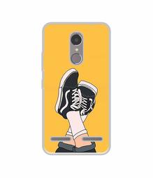 Amazon Brand - Solimo Designer Boy Shoes Pattern UV Printed Soft Back Case Mobile Cover for Lenovo K6 Power