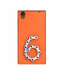 Amazon Brand - Solimo Designer Number Six 3D Printed Hard Back Case Mobile Cover for Sony Xperia L1