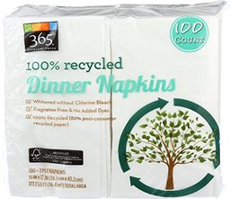 365 EVERYDAY VALUE Napkins Dinner 100Ct, 100 CT