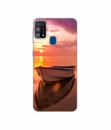 Amazon Brand - Solimo Designer Boat 3D Printed Hard Back Case Mobile Cover for Samsung Galaxy M31