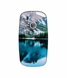 Amazon Brand - Solimo Designer Lake Mountain 3D Printed Hard Back Case Mobile Cover for Nokia 3310