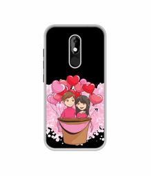 Amazon Brand - Solimo Designer Boy and Girl UV Printed Soft Back Case Mobile Cover for Micromax Canvas Selfie 3 Q460