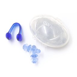 Eono Essentials Multi-Color Nose Clip& Earplugs Set