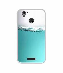 Amazon Brand - Solimo Designer Half Fill UV Printed Soft Back Case Mobile Cover for Lyf Water 7S