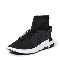 Amazon Brand - Symbol Men's Black Sneakers - 7 UK/India (41 EU)(AZ-SH-38A)