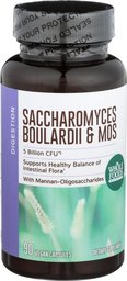 Whole Foods Market, Saccharomyces Boulardi with Mos, 90 Veg Capsules