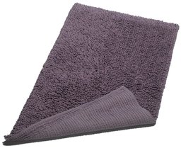 Pinzon Luxury Loop 17-By-24-Inch Bath Rug, Plum