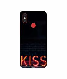 Amazon Brand - Solimo Designer Kiss 3D Printed Hard Back Case Mobile Cover for Xiaomi Mi A2