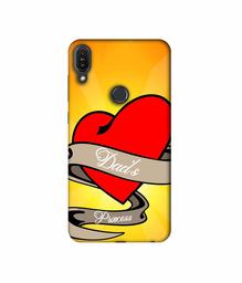 Amazon Brand - Solimo Designer Dad's Princess 3D Printed Hard Back Case Mobile Cover for Asus Zenfone Max Pro M1 ZB601KL