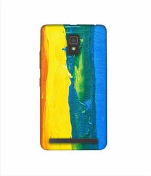 Amazon Brand - Solimo Designer Multicolor Line Color On Canvas 3D Printed Hard Back Case Mobile Cover for Lenovo A6600