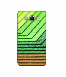 Amazon Brand - Solimo Designer Green Shad Texture 3D Printed Hard Back Case Mobile Cover for Samsung Galaxy J5 (2016)