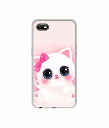 Amazon Brand - Solimo Designer Babby Kitty UV Printed Soft Back Case Mobile Cover for Oppo A1K