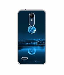 Amazon Brand - Solimo Designer Moon Pattern Print UV Printed Soft Back Case Mobile Cover for LG K9