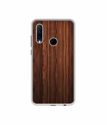 Amazon Brand - Solimo Designer Wooden Texture UV Printed Soft Back Case Mobile Cover for Lenovo K10 Note