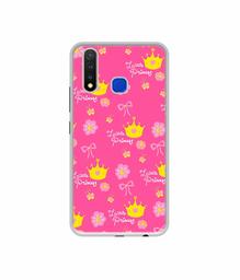 Amazon Brand - Solimo Designer Little Princess Pattern UV Printed Soft Back Case Mobile Cover for Vivo U20