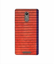 Amazon Brand - Solimo Designer Red and Purple Brick 3D Printed Hard Back Case Mobile Cover for Gionee S6s