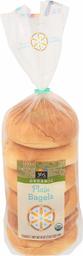 365 Everyday Value, Organic Plain Bagels, 6 ct, 18 oz