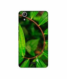 Amazon Brand - Solimo Designer Leaf Photography 3D Printed Hard Back Case Mobile Cover for Micromax Canvas Selfie 2 Q340