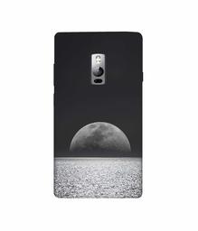 Amazon Brand - Solimo Designer Half Moon View 3D Printed Hard Back Case Mobile Cover for OnePlus 2