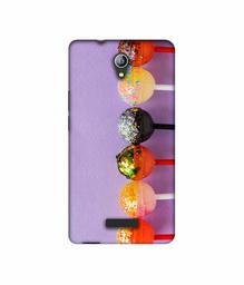 Amazon Brand - Solimo Designer Gilliter Lollipops 3D Printed Hard Back Case Mobile Cover for Micromax Canvas Pace 4G Q416