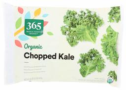 365 by Whole Foods Market, Frozen Organic Vegetables, Chopped Kale, 16 Ounce