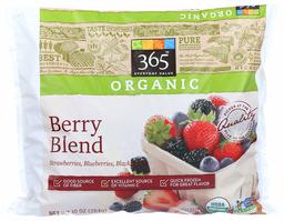 365 Everyday Value, Organic Berry Blend, 10 oz, (Frozen)