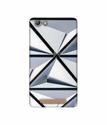 Amazon Brand - Solimo Designer Hexagon Texture 3D Printed Hard Back Case Mobile Cover for Gionee Marathon M5 lite