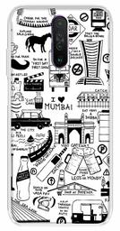 Amazon Brand - Solimo Designer Multicolor Mumbai Comic Printed Soft Back Case Mobile Cover for Poco X2 / Xiaomi Redmi K30