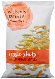 Wickedly Prime Veggie Sticks, Puffed Potato Snacks, 14 Ounce