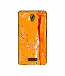 Amazon Brand - Solimo Designer Gold Yellow Paint 3D Printed Hard Back Case Mobile Cover for Micromax Canvas Pace 4G Q416