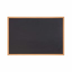 Eono by Amazon - Pizarra 90 x 60 cm de tiza con moldura de madera, ideal para colegios, tiendas, hogares y oficinas