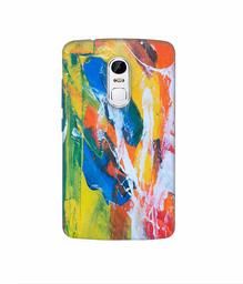 Amazon Brand - Solimo Designer Multicolor Paint On Wall 3D Printed Hard Back Case Mobile Cover for Lenovo Vibe X3