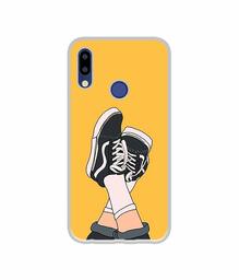 Amazon Brand - Solimo Designer Boy Shoes Pattern UV Printed Soft Back Case Mobile Cover for Tecno Camon i2