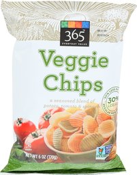 365 Everyday Value, Veggie Chips, 6 oz