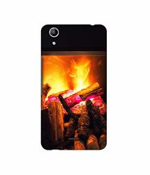 Amazon Brand - Solimo Designer Born Fire 3D Printed Hard Back Case Mobile Cover for Micromax Canvas Selfie Lens Q345