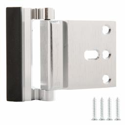 Basics Door Reinforcement Lock, Brushed Nickel, 1-Pack