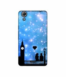 Amazon Brand - Solimo Designer Love Couple Vector 3D Printed Hard Back Case Mobile Cover for Micromax Canvas Selfie 2 Q340