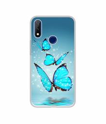 Amazon Brand - Solimo Designer Flying Butterflies UV Printed Soft Back Case Mobile Cover for Gionee F9 Plus