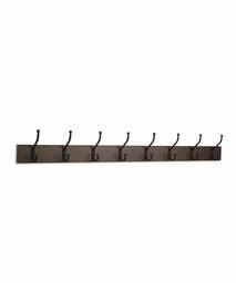 AmazonBasics Wall Mounted Coat Rack - 8 Standard Hook