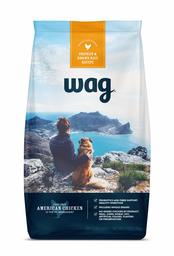 WAG Pollo y arroz marrón Comida para Perro, Bolsa de 5 Libras