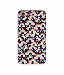 Amazon Brand - Solimo Designer Unicorn Texture UV Printed Soft Back Case Mobile Cover for Vivo V5 Plus