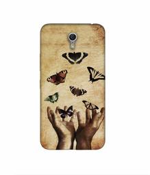 Amazon Brand - Solimo Designer Butterflies 3D Printed Hard Back Case Mobile Cover for Lenovo ZUK Z1