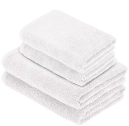 AmazonBasics Quick Dry Towel zestaw, 2 Bath & 2 ręcznik