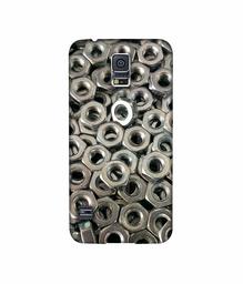 Amazon Brand - Solimo Designer Nut Bolt 3D Printed Hard Back Case Mobile Cover for Samsung Galaxy S5 i9600